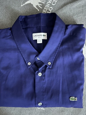 Lacoste dark purple shirt size XL