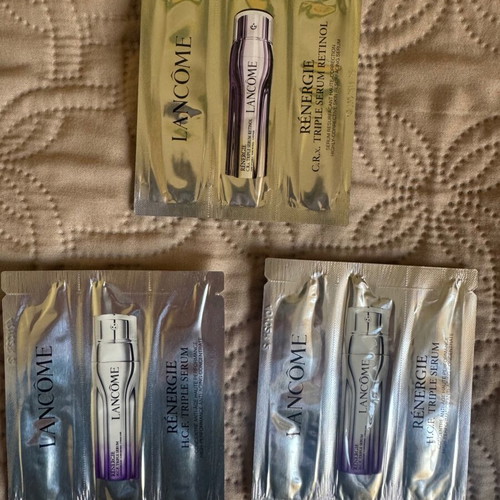 Lancôme Renergie 3 new samples from the viral serum