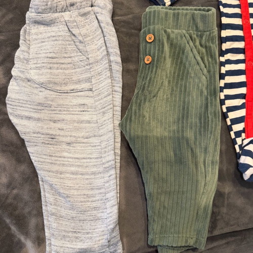 Baby clothes used, set of 4 pieces for 2–6 months boy