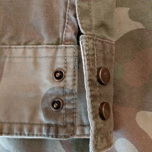 Zara army shirt with strass like new, size XS