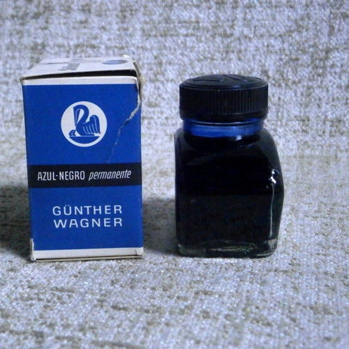 Pelikan 4001 Blue-Black Ink 70ml new, vintage, made in Germany