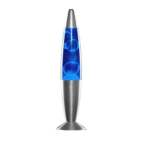 Διακοσμητικό Φωτιστικό Lava Lamp 25W σε Μπλε Χρώμα