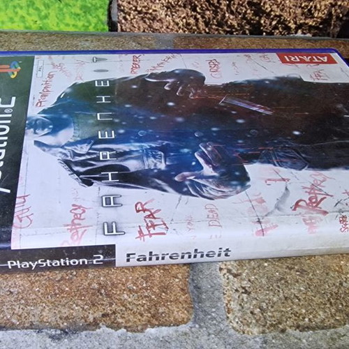 Fahrenheit PS2 game used, complete with manual