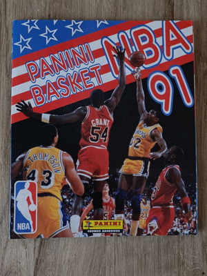 Άλμπουμ Panini NBA 1991 ισπανική έκδοση σαν καινούριο