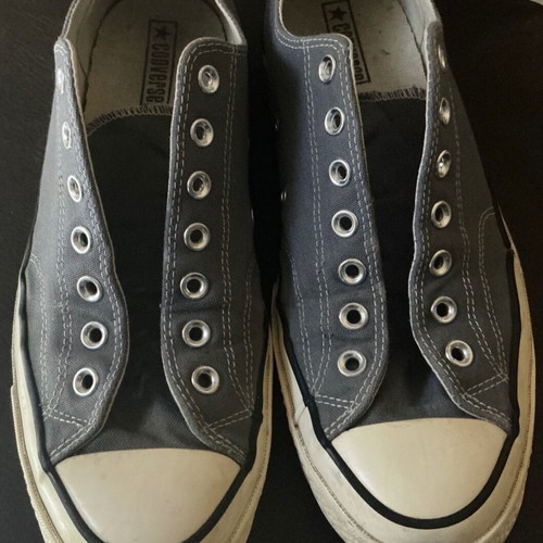 Converse All Star Low Tops men's shoes used, blue, size 45