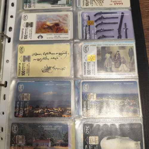 Ote phone cards collection pack of 250, like new, 1997-1999
