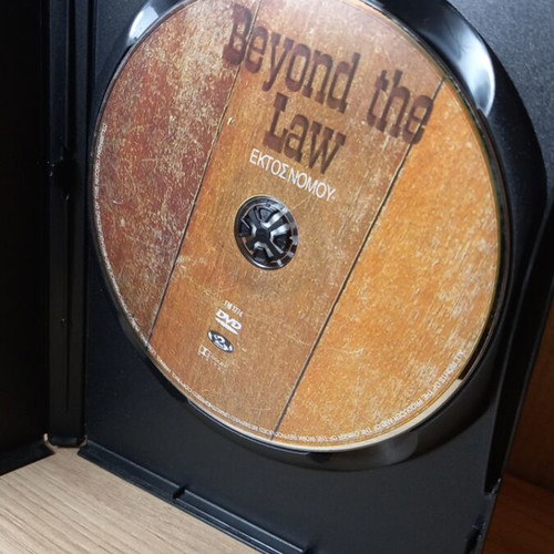 Beyond the Law DVD with Greek subtitles, like new