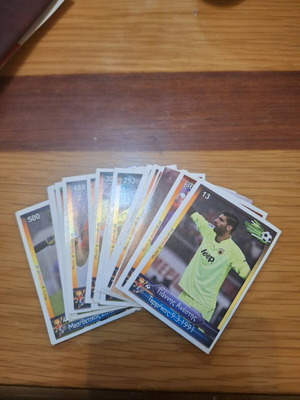 Europe's Champions 2015-16 stickers like new, pack of 20