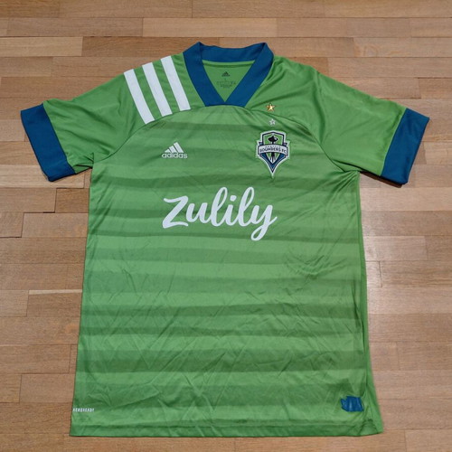 Seattle Sounders Adidas 2019 Football Shirt, like new, size L