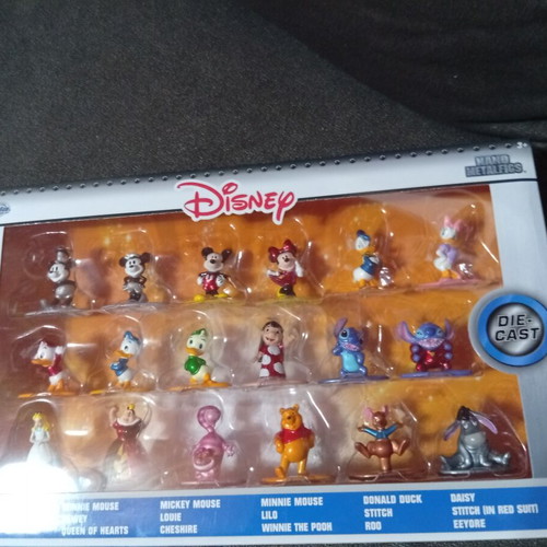 Disney Nano Metalfigs Series 1 collectible figure set by Jada Toys