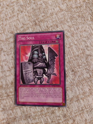 Yu-Gi-Oh Tiki Soul κάρτα σαν καινούργιο