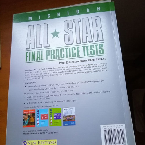 Michigan All Star Final Practice Tests new
