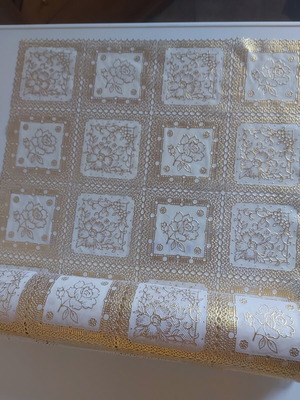 Plastic tablecloth new, cuttable, size 50×800