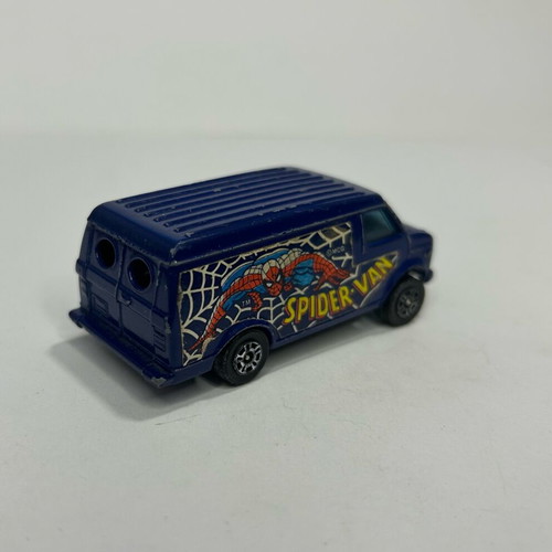 Corgi Juniors US Van Spider-Man used, missing sticker on one side
