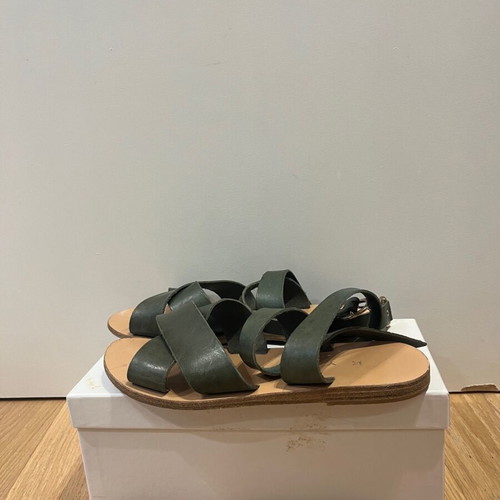 KYM Sandals used, size 39, green