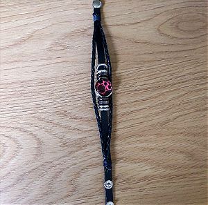 black bracelet 23 cm