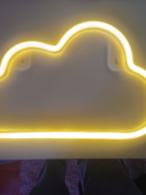 Decorative Jumpo LED Hanging Light Cloud Shape