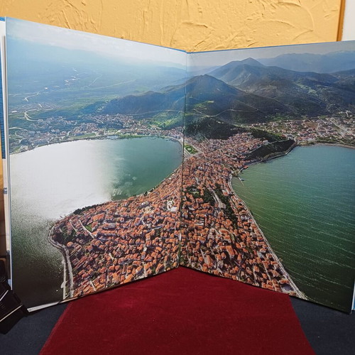 Ellas Anothen Macedonia book like new, Greek aerial photography album