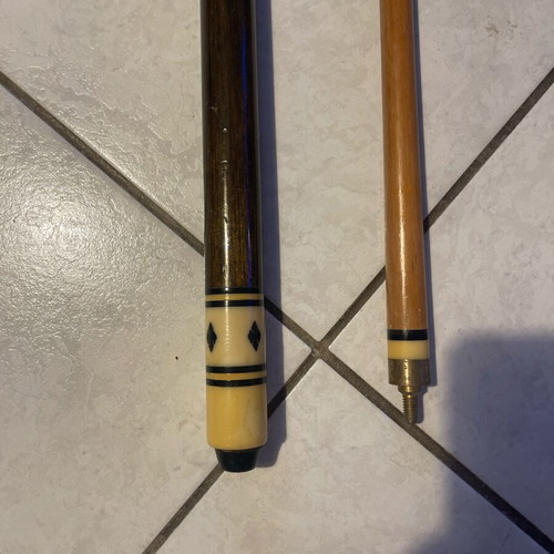 Billiard cue used, 1.47 cm