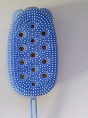 Silicone sponge for exfoliation and massage new