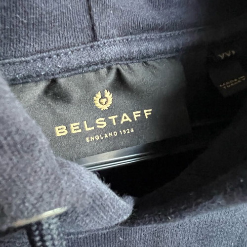 Belstaff hoodie used, cotton, navy, size XXL