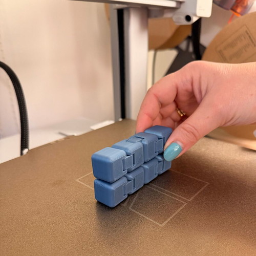 Infinity Cube Fidget made to order in 11 colors, 3D printed PLA