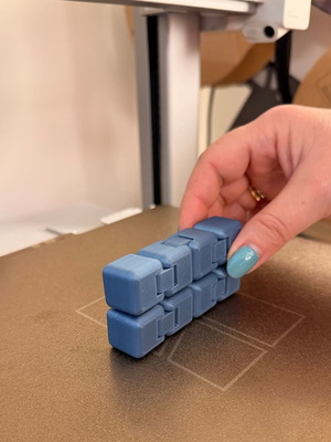 Infinity Cube Fidget made to order in 11 colors, 3D printed PLA