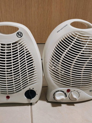 Fan heaters like new, set of 2