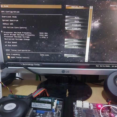 AsRock 970 Extreme4 AM3+ motherboard used, functional with updated BIOS