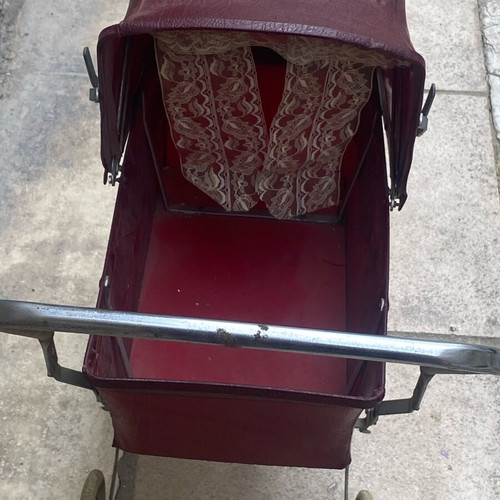 Collectible Evpa 1970 doll stroller used vintage