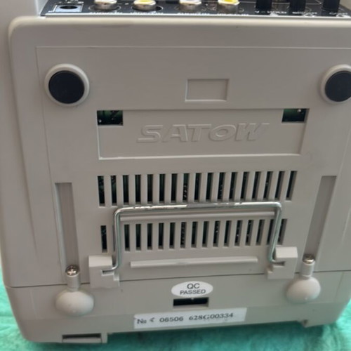 Satow portable TV device used with digital technology