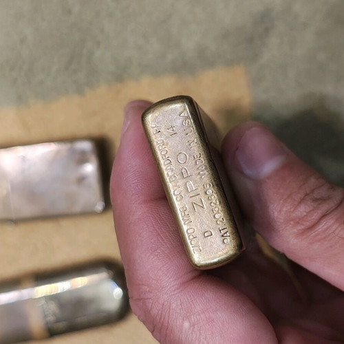 Zippo lighters and others used