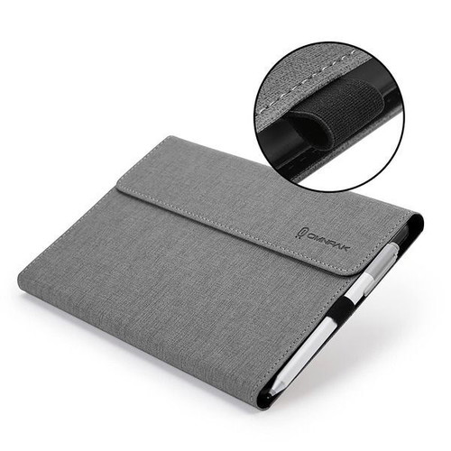 Omnpak case for Microsoft Surface Go 1/2/3/4 with stand and pen holder, grey