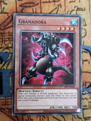 Granadora Effect Monster Yu-Gi-Oh! κάρτα σαν καινούργιο