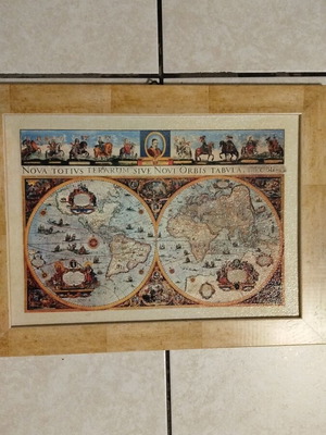 Atlas map like new, Italian language, 36x47.5 cm