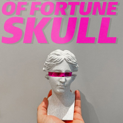 The Goddess of Fortune Skull 3D printed decorative sculpture made to order