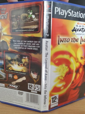 Avatar The Last Airbender Into the Inferno PS2 game used