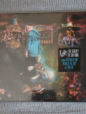 Korn The Serenity Of Suffering 12" LP αδιαφανές ανοιχτό μπλε βινύλιο 2016
