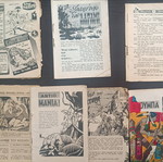 Comics used without covers, set of 7