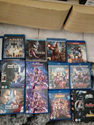 Marvel Collection Blu-Ray σαν καινούργιο, ειδικές εκδόσεις με υπότιτλους