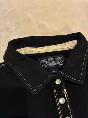 Ralph Lauren polo μαύρο κοντομάνικο σαν καινούργιο