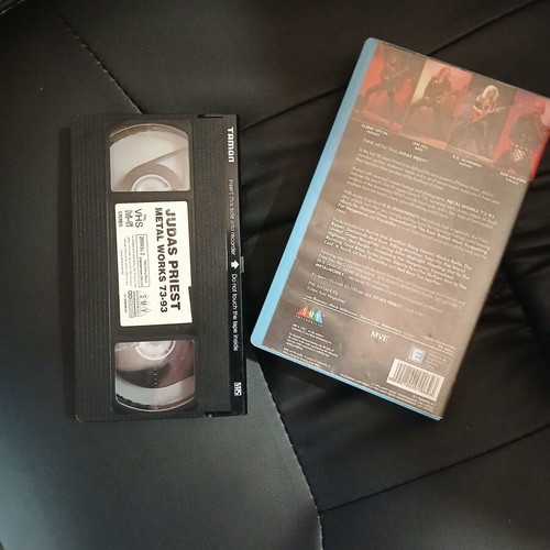 Judas Priest Metal Works 73-93 VHS used, metal genre