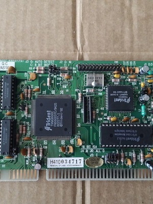 TVGA Trident 9000C 7133 REV.H1 16-bit 512KB ISA video card like new