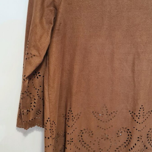 Bershka women's brown blouse xsmall like new
