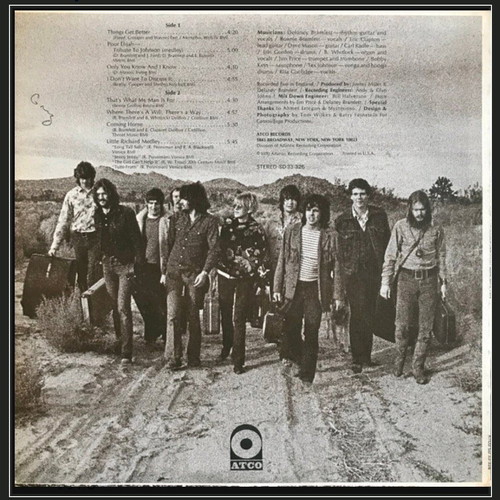 Delaney & Bonnie & Friends On Tour vinyl LP album used, rock