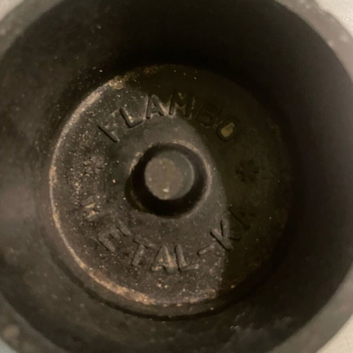 Flambo Metal pot used, old large