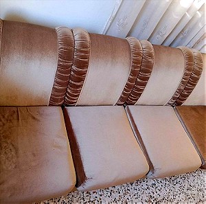 Vintage Βελούδινος καναπές