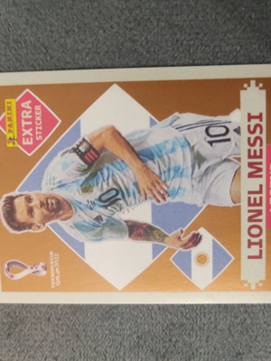 Bronze extra sticker Lionel Messi καινούργιο