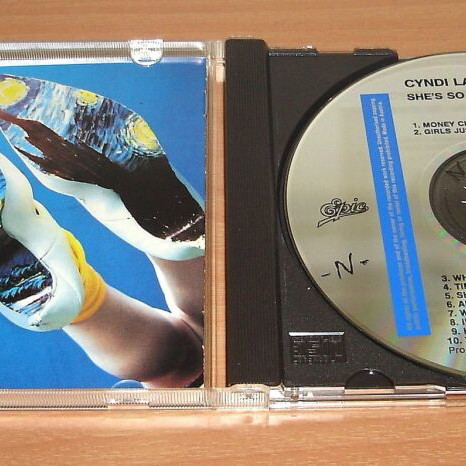 Cyndi Lauper She's So Unusual CD used, pop
