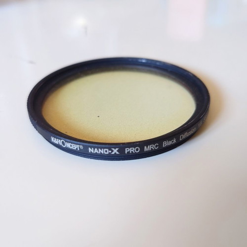 K&F Concept Black Diffusion 1/8 Filter Nano-X Pro MRC Used